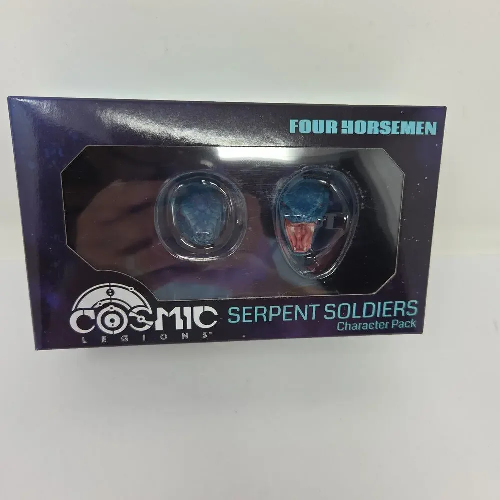 Four Horseman Cosmic Legions Olek Thygar Serpent Soldier Heads NEW Action Figure